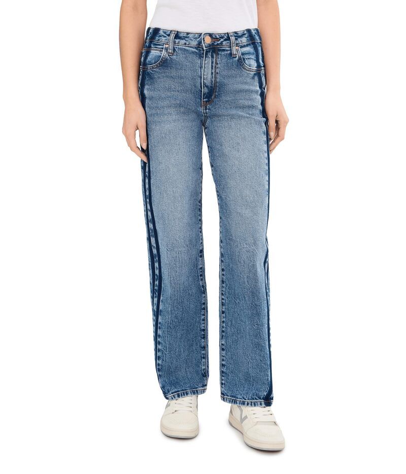 カットフロムザクロス レディース ボトムス デニムパンツ ストレート KUT from the Kloth Sienna HighRise Straight Leg FivePockets in Brilliantly
