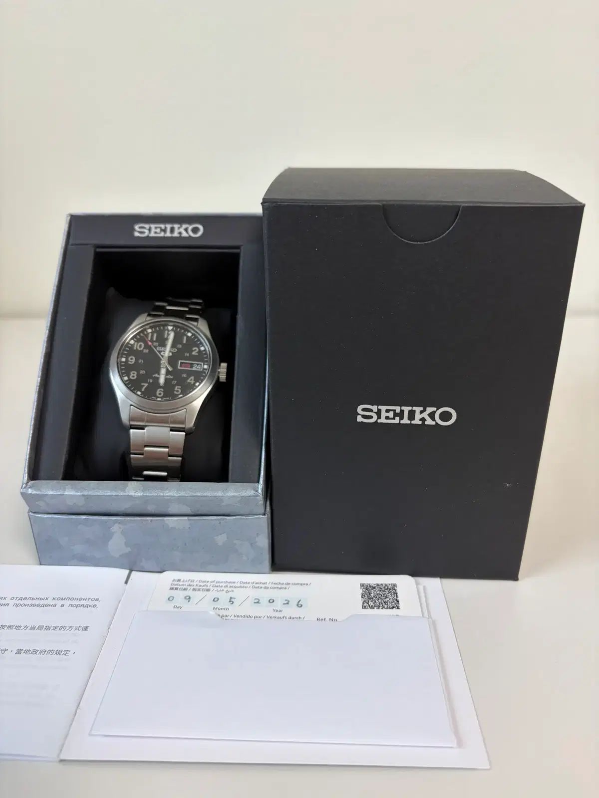 セイコー SEIKO フィールドフィールドウォッチ SRPJ81K1 36mm オートマチック