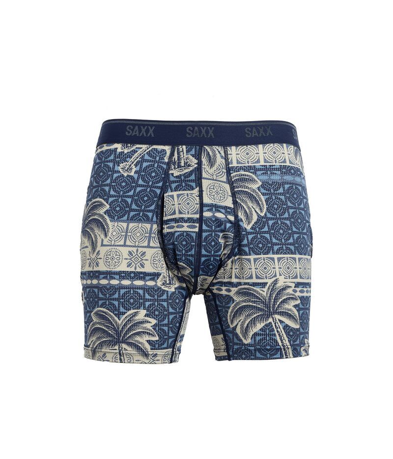 サックスアンダーウェアー メンズ ボクサーパンツ メッシュ SAXX UNDERWEAR Quest Quickdry Mesh Boxer Briefly Palm GeoStone ストーン 7,965円