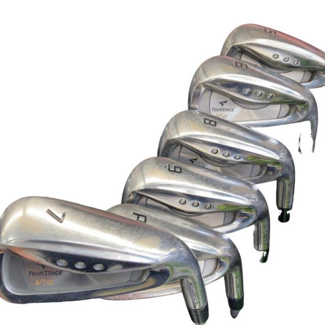 中古】 ブリヂストン TOURSTAGE ViQ(2006) 6S アイアンセット IR NS