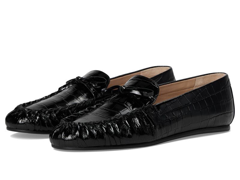 スチュアート ワイツマン レディース シューズ スリッポン・ローファー Stuart Weitzman Britt Bow Loafer Black ブラック