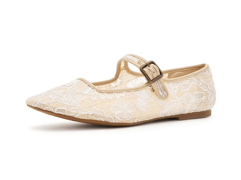 ラッキーブランド レディース シューズ サンダル フラワー柄 レース フラワー Lucky Brand Tannyr Floralace Sandal NaturalNatural