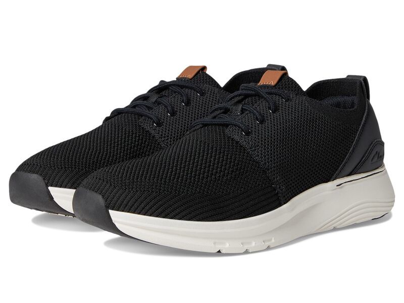 クラークス メンズ シューズ スニーカー Clarks Motion Trek MX Black Textile ブラック