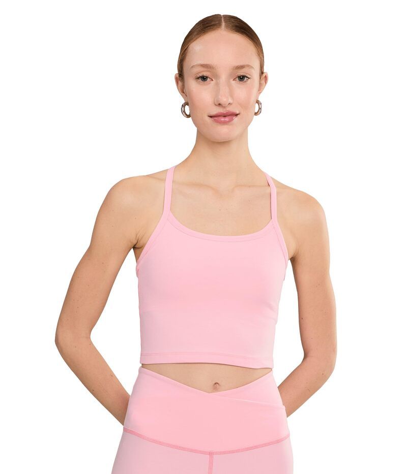 ビヨンドヨガ レディース トップス シャツ クロップド Beyond Yoga Spacedye Slim Racerback Cropped Tank Frosty Pink Heather ヘザー 15,735円