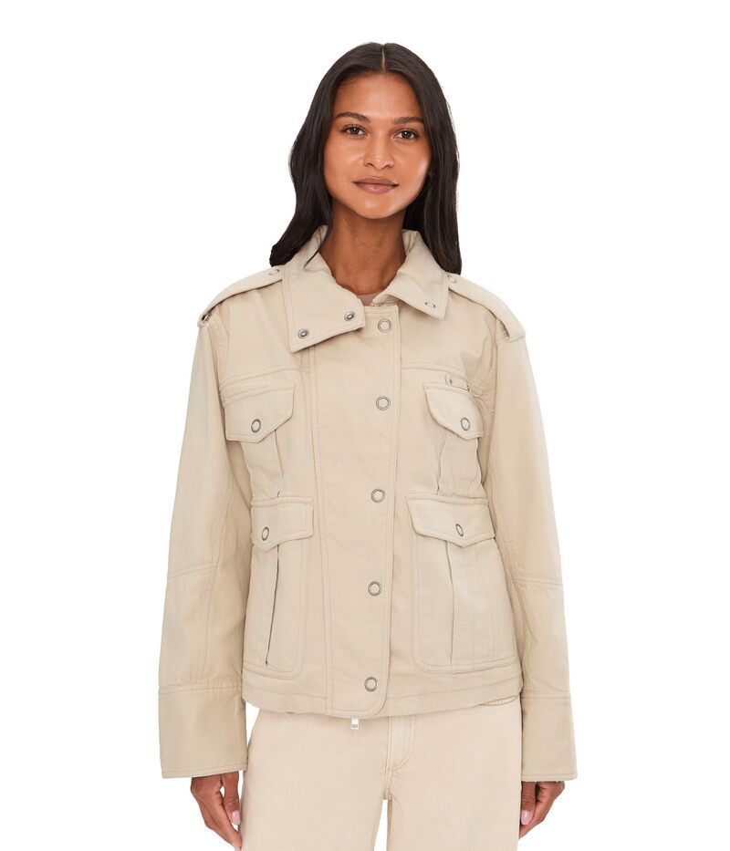 フリーピープル レディース アウター コート ジャケット Free People Kali Washed Jacket Morning Oat