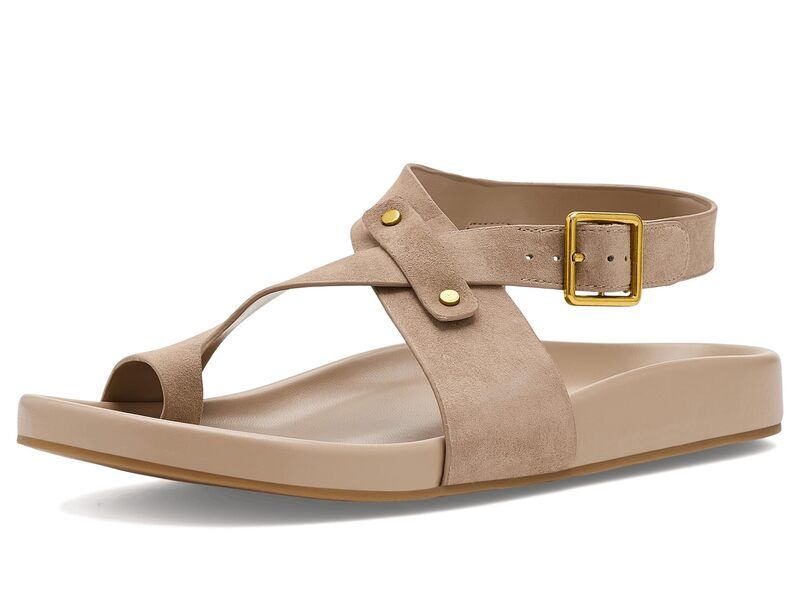 フランコサルト レディース シューズ サンダル Franco Sarto LBlair Strappy Sandals Porcini Beige Suede ベージュ