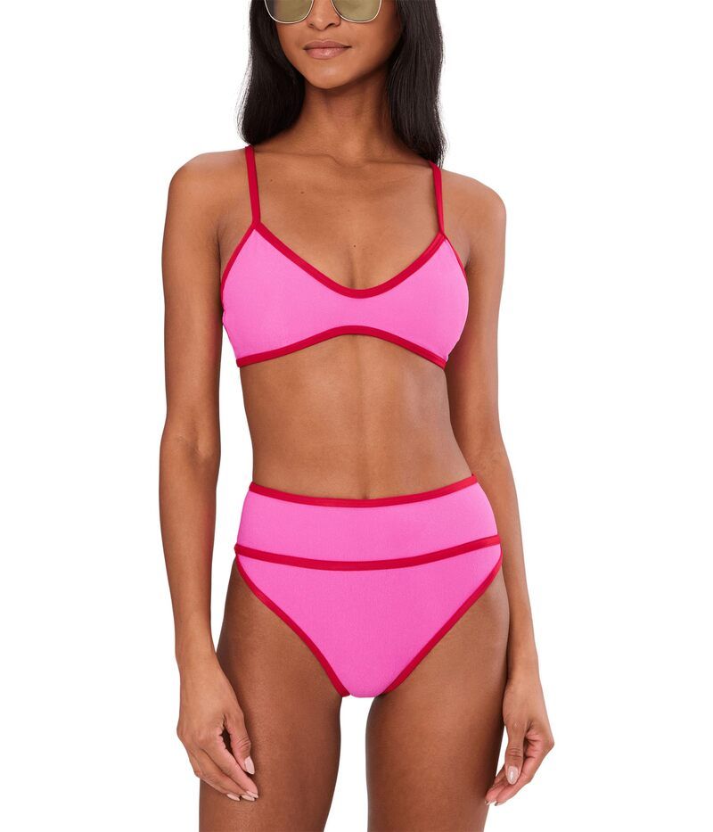 ビーチライオット レディース トップス シャツ Beach Riot Leona Top Electric Pink ピンク