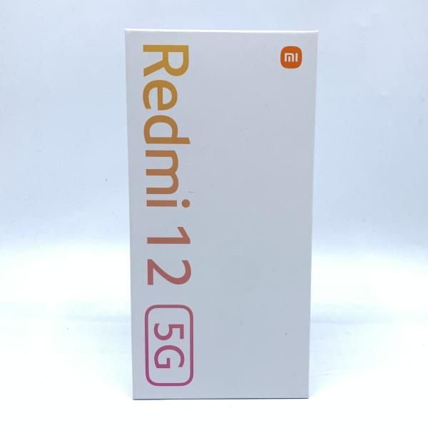 【中古】【au】○XIG03 (Redmi 12 5G)(ポーラーシルバー)/SIMロックなし[10]