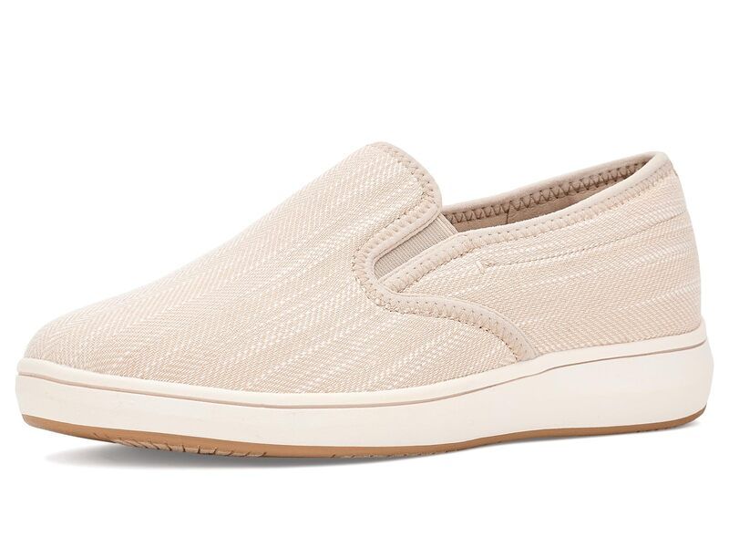 クラークス レディース シューズ スニーカー Clarks Breezesky Zoe Sand Canvas サンド