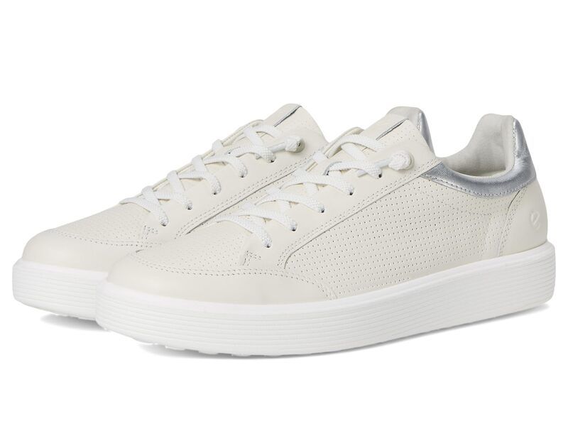 エコー レディース シューズ スニーカー ECCO Soft 60 Sneaker WhiteWhitePure Silver ホワイト