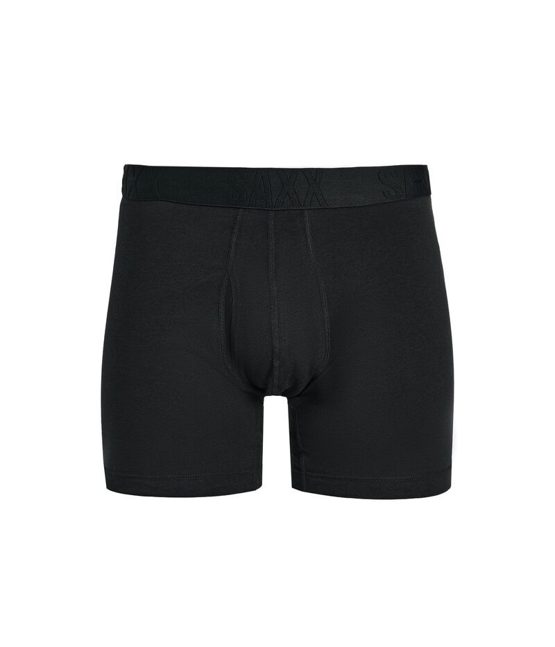 サックスアンダーウェアー メンズ ボクサーパンツ コットン SAXX UNDERWEAR Droptemp Cooling Cotton Boxer Briefly Black 1 ブラック