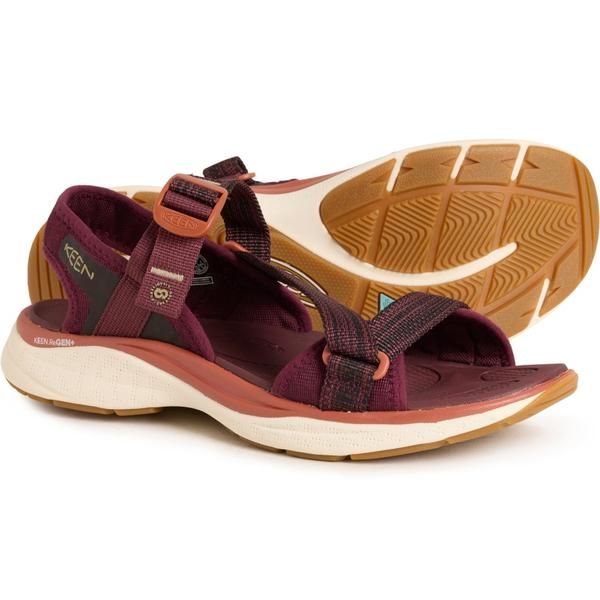 キーン レディース シューズ サンダル Keen Leiki Open Toe Sandals For Women FigBurnt Brick