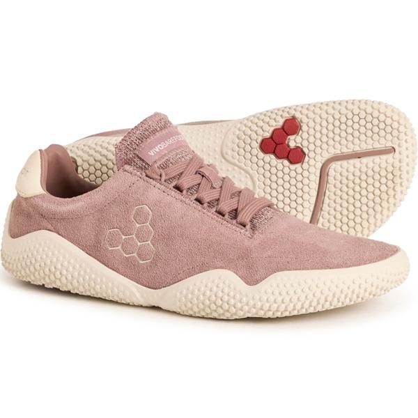 ヴィヴォ ベアフット レディース シューズ スニーカー レザー VivoBarefoot Motustudio Sneakers Leather For Women Twilight Mauve