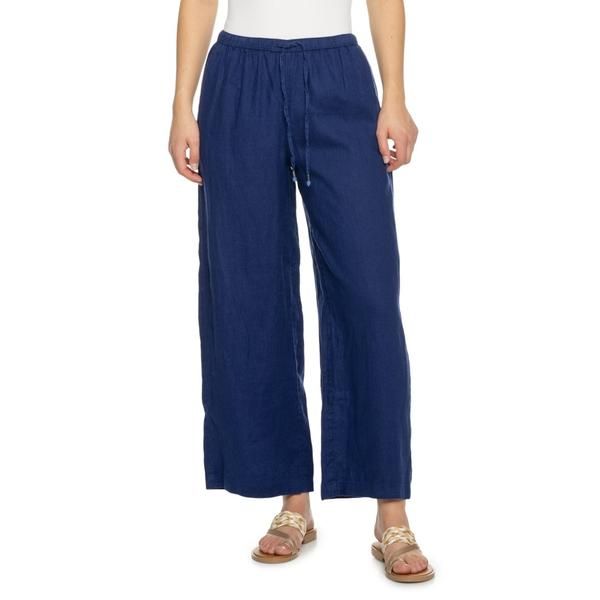 シーアンドシーカリフォルニア レディース ボトムス カジュアルパンツ リネン CCalifornia PullOn Linen Pants Beacon Blue ブルー