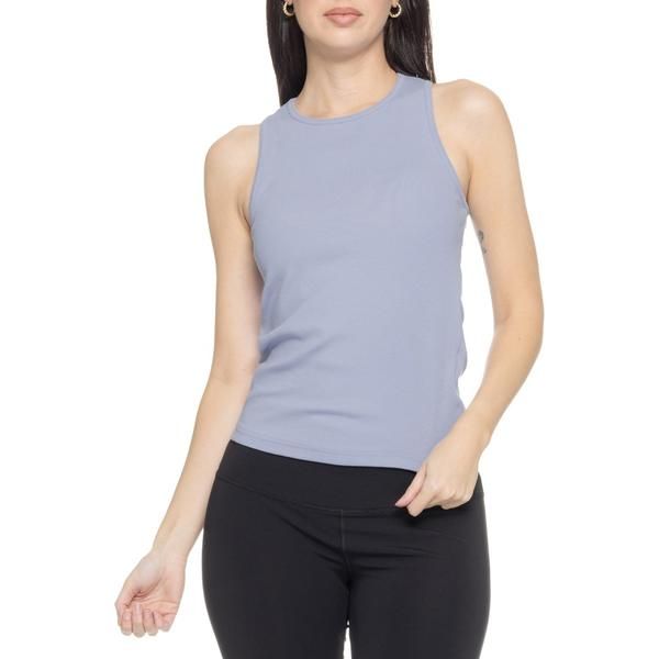 エディー バウアー レディース トップス シャツ Eddie Bauer Gritstone Tank Top BuiltIn Bra Forever Blue ブルー