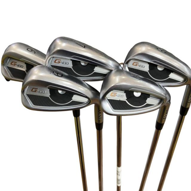 【中古】 ピン G400 6S アイアンセット IR リシャフト (フレックスその他) メンズ 男性用 右利き 右用 Cランク ゴルフクラブ