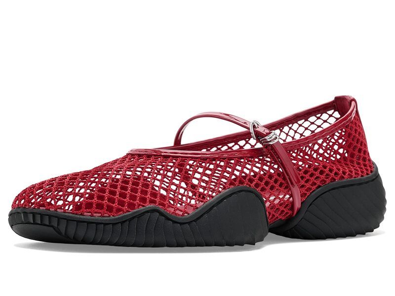スティーブ マデン レディース シューズ サンダル Steve Madden Vickee Red Mesh レッド