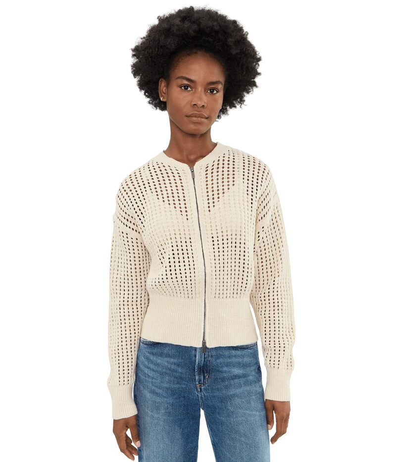 サンクチュアリー レディース アウター コート Sanctuary Laguna Openwork Bomber Summer Sand サンド