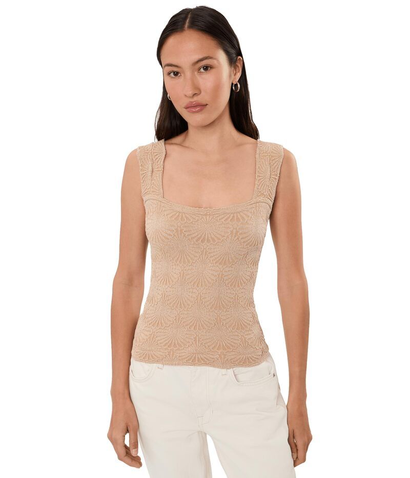 フリーピープル レディース トップス シャツ Free People Love Letter Cami Oat Latte