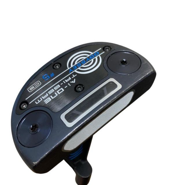 【中古】 オデッセイ Ai-ONE TRI-BEAM #5 CS 34インチ パター PT STROKE LAB 90 スチール (フレックスその他) メンズ 男性用 右利き 右用 Cランク ゴルフクラブ