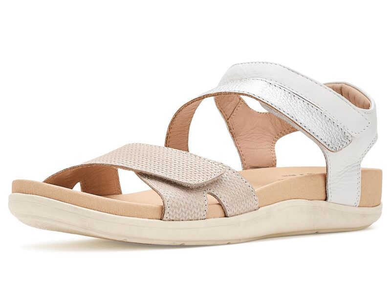 サミュエルフドバード レディース シューズ サンダル キャップ Samuel Hubbard Capri Sandals Textured Pearl パール