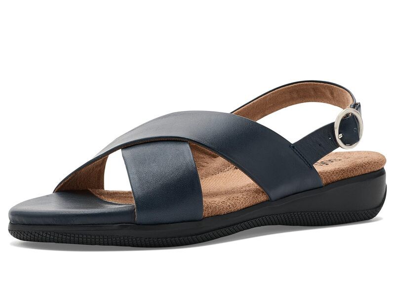 ソフトウォーク レディース シューズ サンダル Softwalk Tillman Sling 20 Navy 1 ネイビー