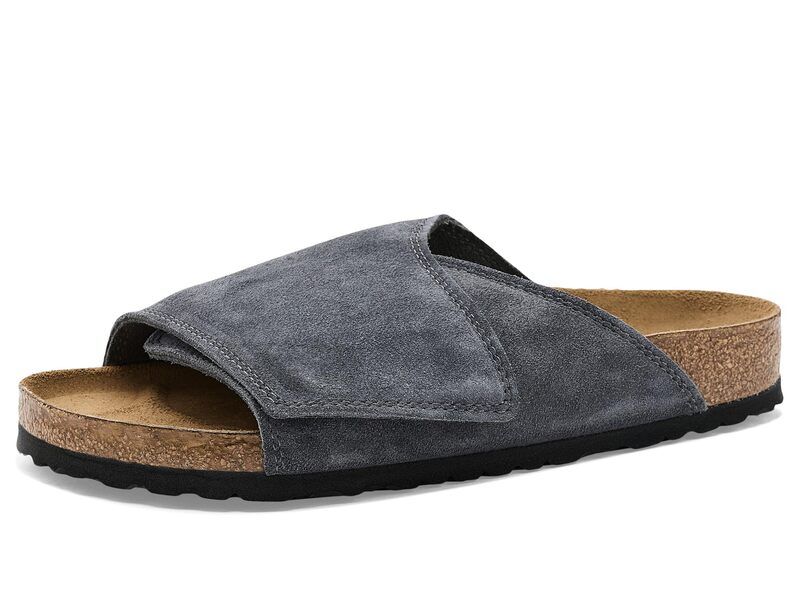ビルケンシュトック メンズ シューズ サンダル スエード Birkenstock Solana Suede Charcoal チャコール