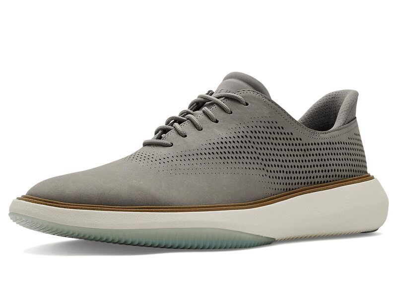 コールハーン メンズ シューズ オックスフォード Cole Haan Grand Phaze Laser Quickon Ultimate Gray N グレー