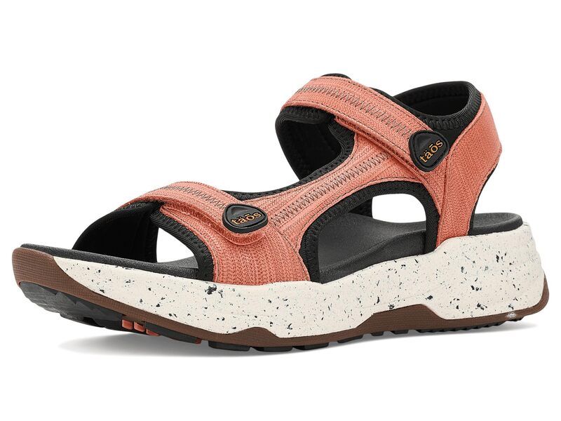 タオスフットウェア レディース シューズ サンダル Taos Footwear Super Side Coral Emboss コーラル