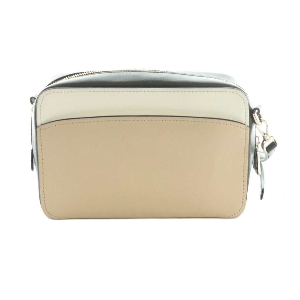 ケイトスペード KATE SPADE ショルダーバッグ スクエア型 ベージュ 白 