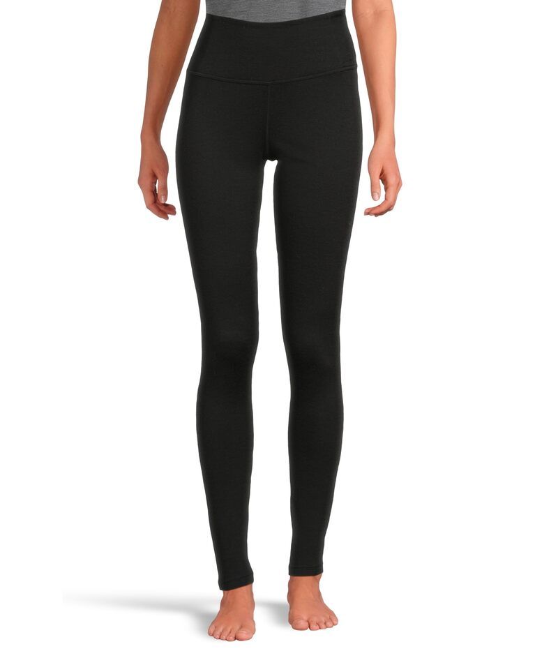 アイスブレーカー レディース ボトムス カジュアルパンツ レギンス Icebreaker Merino 200 Oasis High Rise Leggings Black ブラック