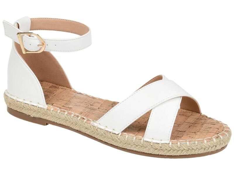 ジュルネ コレクション レディース シューズ サンダル Journee Collection Lyddia Sandals White ホワイト