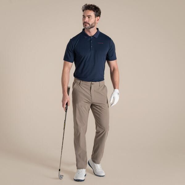 クラッグホッパーズ メンズ トップス ポロシャツ Craghoppers NosiLife Bramshaw QuickDryingolf Polo Top Blue Navy ネイビー