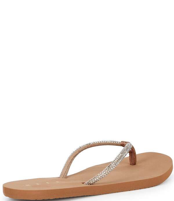 リーフ レディース シューズ サンダル Reef Womens Bliss Bling Fling Flip Flops Tan タン