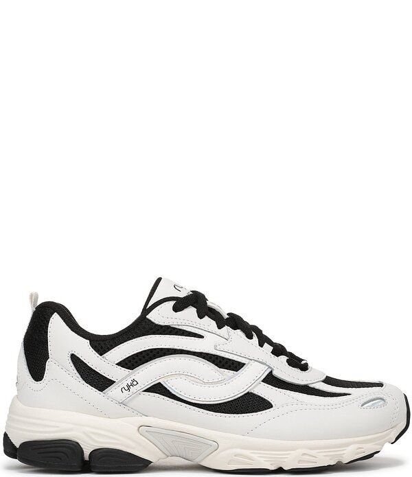 ライカ レディース シューズ スニーカー メッシュ レース Ryka Womens Ultimate X Mesh Lightweight Lace Up Sneakers Black Multi ブラック