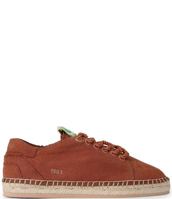 カートジェイガーロンドン レディース シューズ スニーカー レース Kurt Geiger London Kurts Cabana Southbank Laceup Espadrille Sneakers Rust ラスト