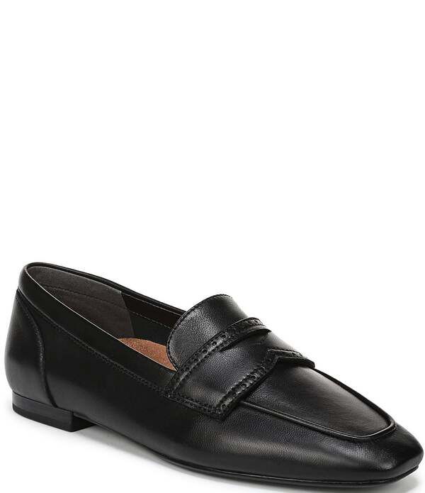バイオニック レディース シューズ パンプス レザー ローファー Vionic Sadie Leather Penny Loafers Black ブラック