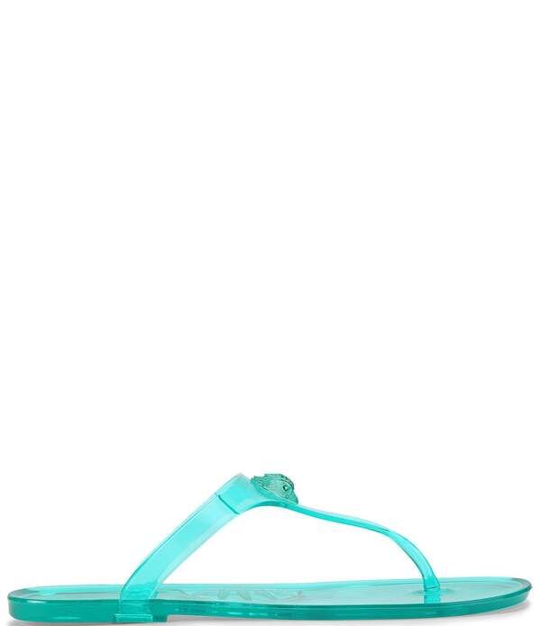 カートジェイガーロンドン レディース シューズ サンダル Kurt Geiger London Maddison TBar Jelly Sandals Turquoise ターコイズ