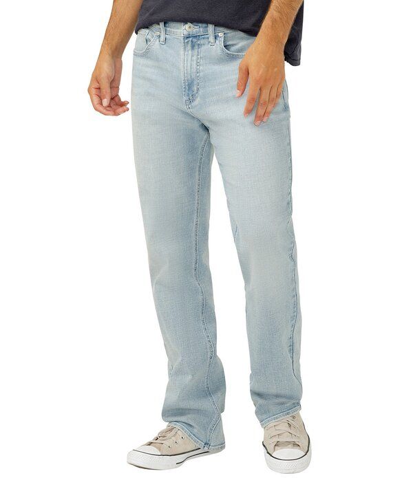 シルバー ジーンズ メンズ ボトムス デニムパンツ ブーツカット ブーツ Silver Jeans Co Craig Classic Fit Bootcut Luxe Heritage Jeans Boca
