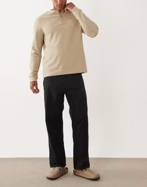 ジャック アンド ジョーンズ メンズ ボトムス カジュアルパンツ Jack Jones Alex carpenter pants in washed Tap shoe ブラック