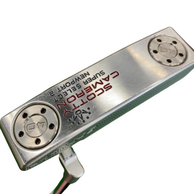 【中古】 タイトリスト SCOTTY CAMERON SUPER SELECT NEWPORT 2 33インチ パター PT スチール (フレックスその他) メンズ 男性用 右利き 右用 Bランク ゴルフクラブ