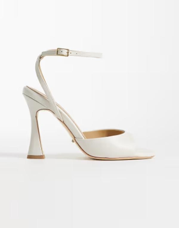 トニービアンコ レディース シューズ サンダル レザー ヒール Tony Bianco Violet heeled sandals leather DOVE NAPPA ホワイト