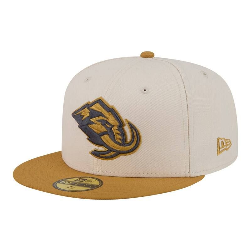 ニューエラ レディース アクセサリー 帽子 Mens New Era CreamTan Utah Mammoth Colorpack TwoTone 59FIFTY Fitted Hat Utm Beige ベージュ