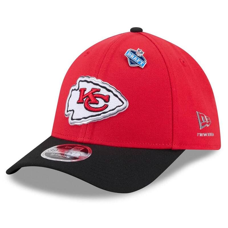 ニューエラ レディース アクセサリー 帽子 Mens New Era RedBlackansas City Chiefs 2026 NFL Draft 39THIRTY MCrown Flex Hat Chf Red レッド