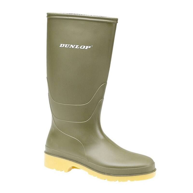 ダンロップ レディース シューズ ブーツ・レインブーツ DUNLOP LadiesWomens 16247 DULLS Rain Welly Boot Wellington Boots Green グリーン