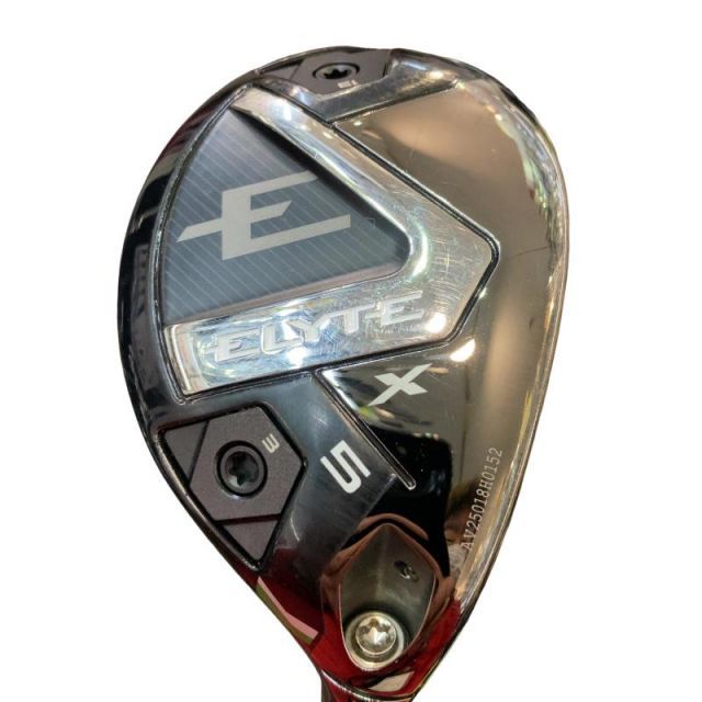 【中古】 キャロウェイ ELYTE X U5 ユーティリティ UT VENTUS GREEN 50 for CW(ELYTE UT) (フレックスS) メンズ 男性用 右利き 右用 Cランク ゴルフクラブ