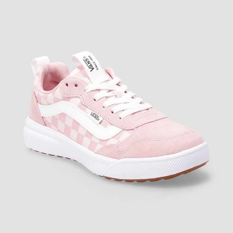 バンズ レディース シューズ スニーカー レース Vans RangeXP Womens LaceUp Sneakers Check Coral Blush ブラッシュ