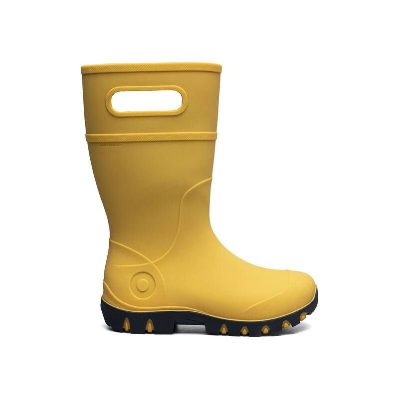 ボグス レディース シューズ ブーツ・レインブーツ Bogs Essential Kids Mid Waterproof Rain Boots Yellow イエロー