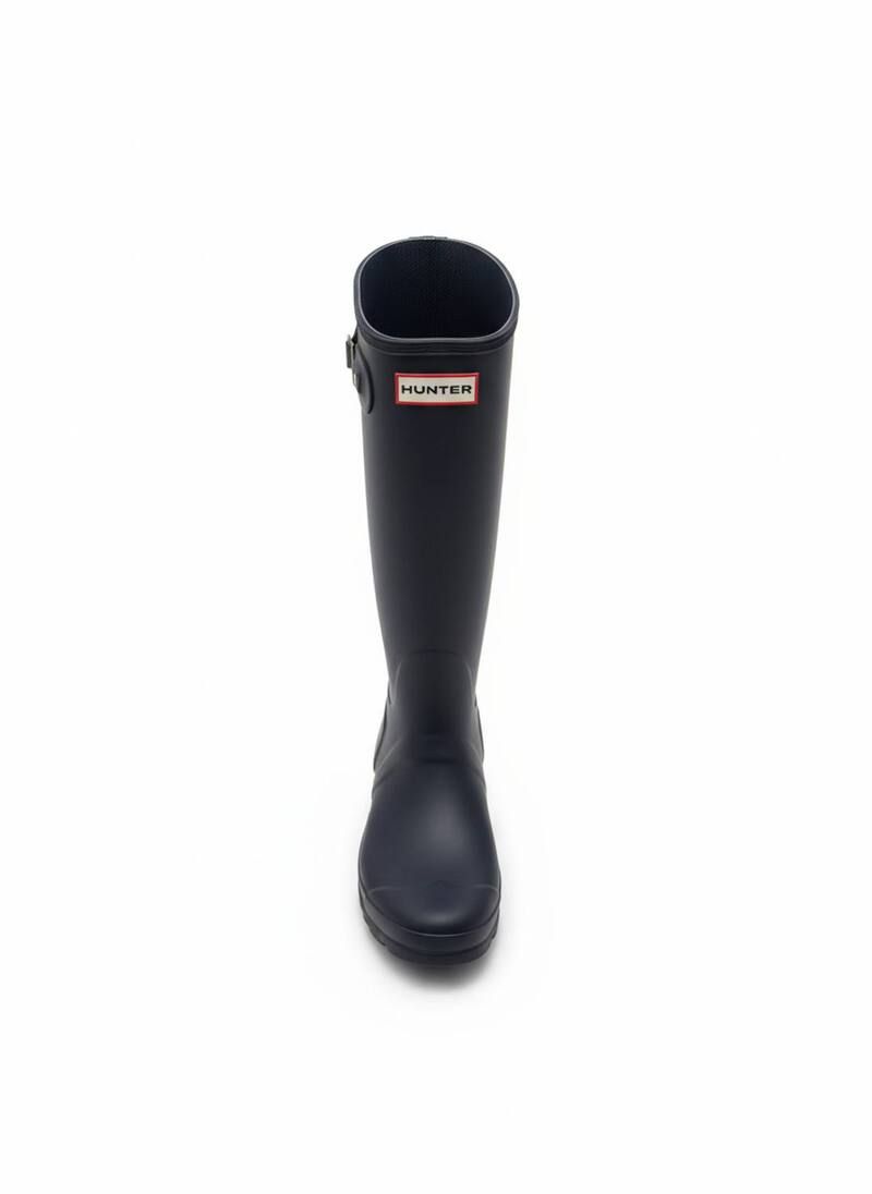 ハンター レディース シューズ ブーツ・レインブーツ トール Hunter Original Tall Womens Waterproof Rubberain Boots Navy ネイビー