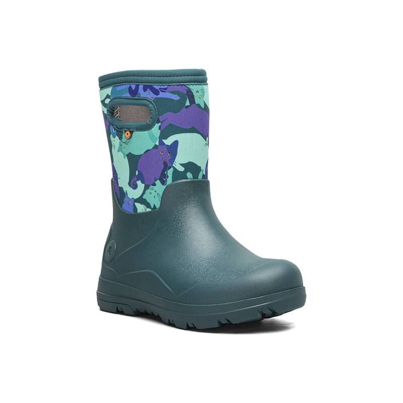 ボグス レディース シューズ ブーツ・レインブーツ Bogs York Seamless Kids Waterproof Rain Boots Teal Multi ティール 18,346円